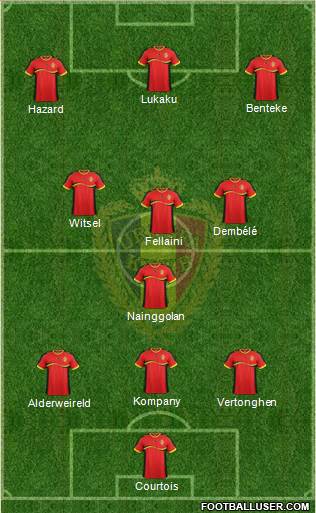 Belgium Formation 2013
