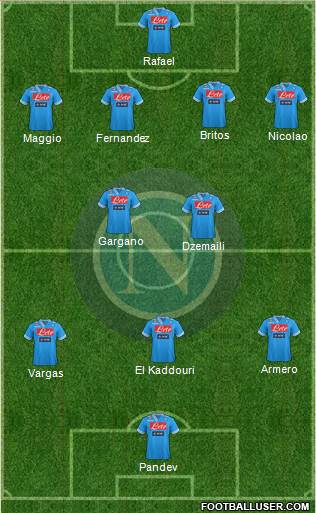 Napoli Formation 2013