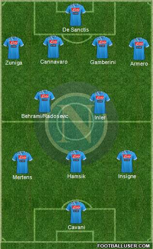 Napoli Formation 2013