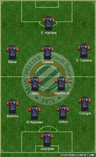 Montpellier Hérault Sport Club Formation 2013