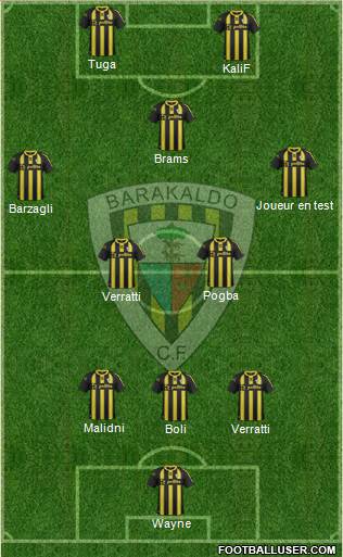 Barakaldo C.F. Formation 2013