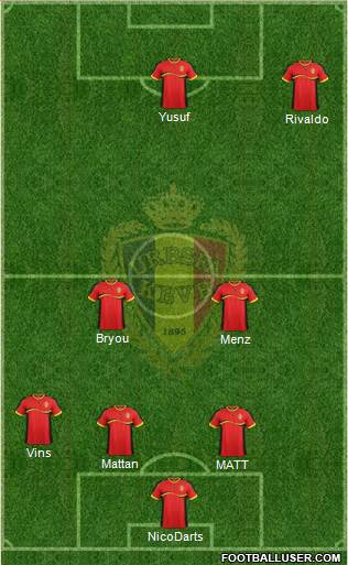 Belgium Formation 2013