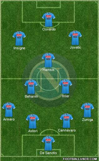 Napoli Formation 2013