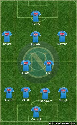 Napoli Formation 2013