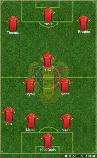 Belgium Formation 2013