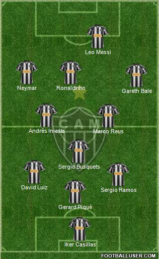 C Atlético Mineiro Formation 2013