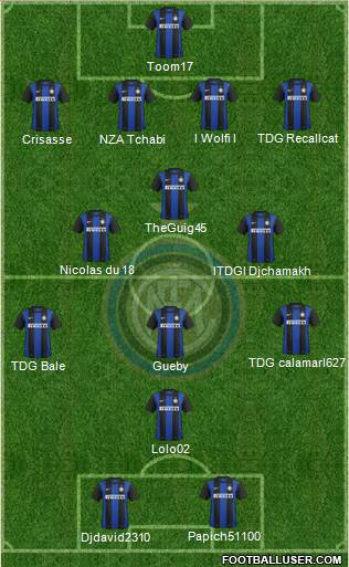F.C. Internazionale Formation 2013
