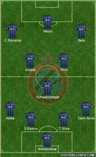 Club Brugge KV Formation 2013