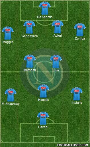 Napoli Formation 2013