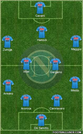 Napoli Formation 2013