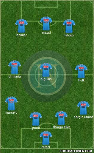 Napoli Formation 2013
