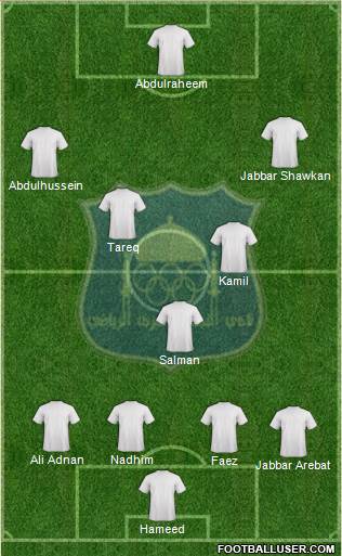 Najaf Sports Club Formation 2013