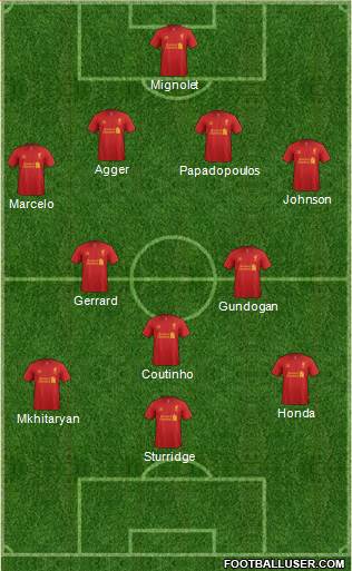 Liverpool Formation 2013