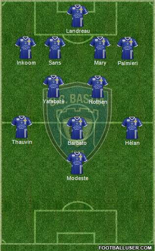 Sporting Club Bastia Formation 2013