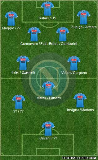 Napoli Formation 2013