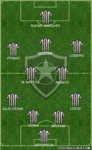Botafogo FR Formation 2013