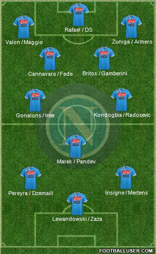 Napoli Formation 2013