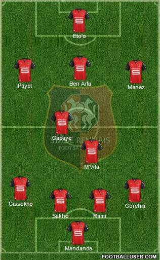 Stade Rennais Football Club Formation 2013