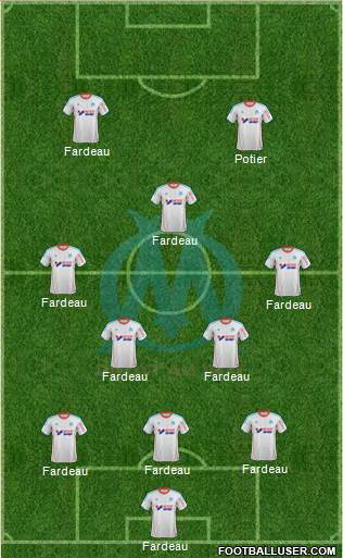 Olympique de Marseille Formation 2013