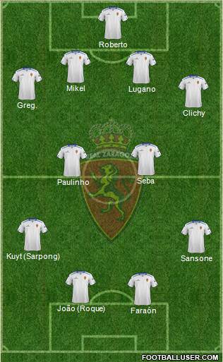 R. Zaragoza S.A.D. Formation 2013