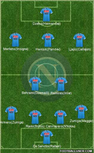 Napoli Formation 2013