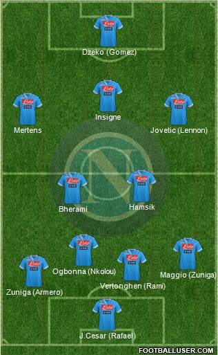 Napoli Formation 2013