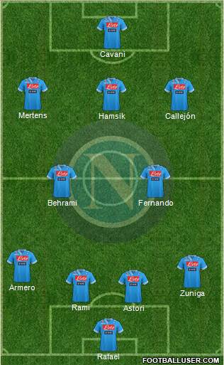 Napoli Formation 2013