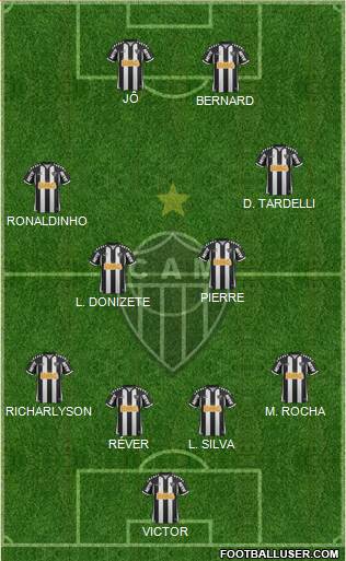 C Atlético Mineiro Formation 2013