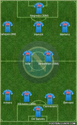 Napoli Formation 2013