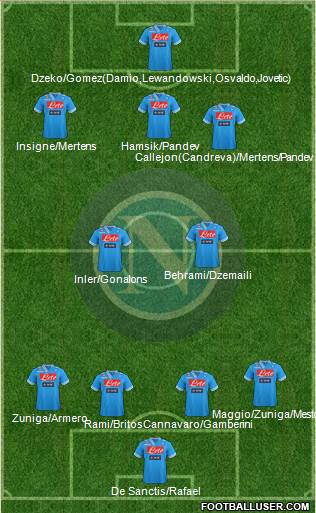 Napoli Formation 2013