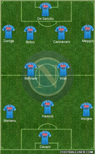 Napoli Formation 2013