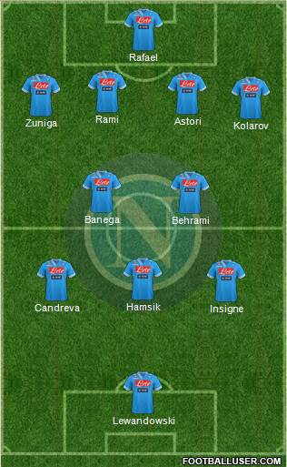 Napoli Formation 2013