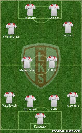 Lodzki Klub Sportowy Formation 2013