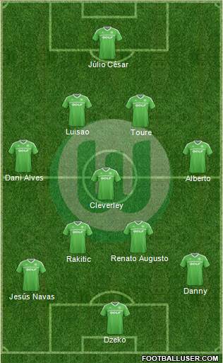VfL Wolfsburg Formation 2013