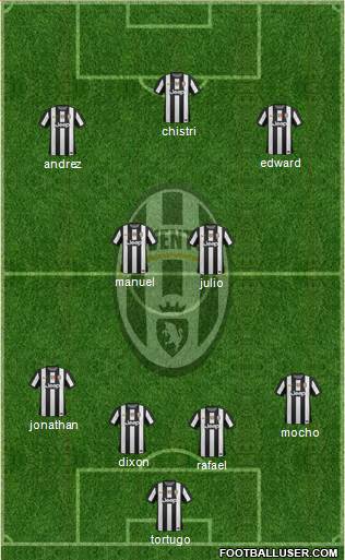 Juventus Formation 2013