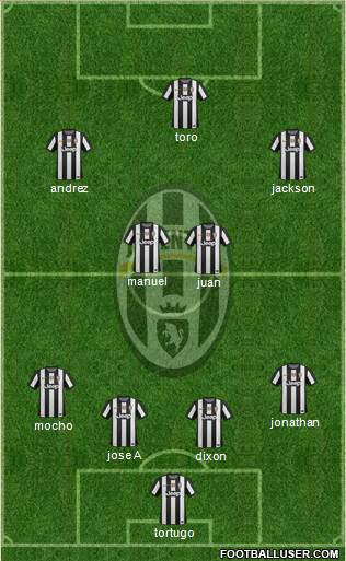 Juventus Formation 2013