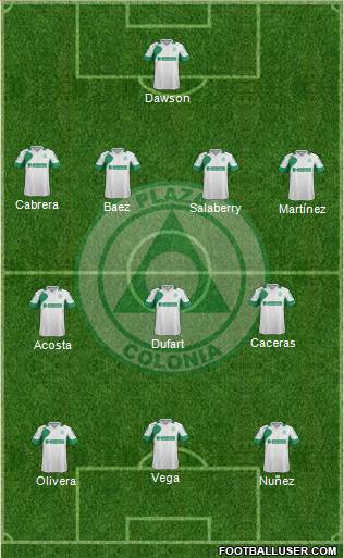 Club Plaza Colonia Formation 2013
