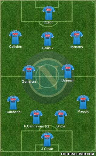 Napoli Formation 2013