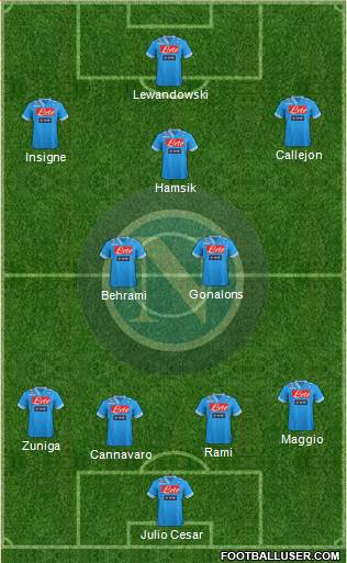 Napoli Formation 2013