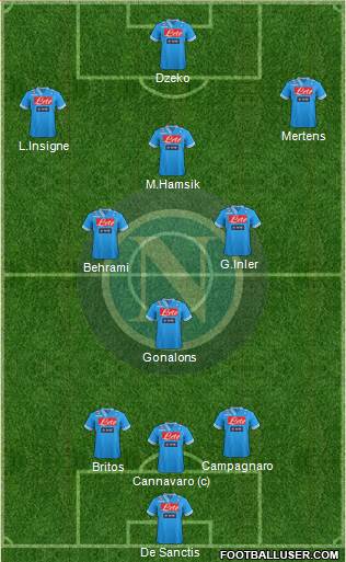 Napoli Formation 2013
