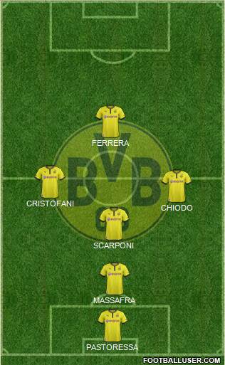 Borussia Dortmund Formation 2013