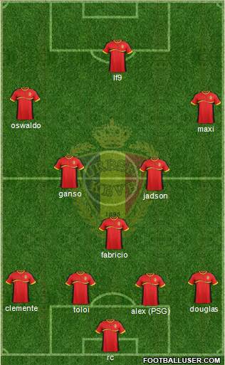 Belgium Formation 2013