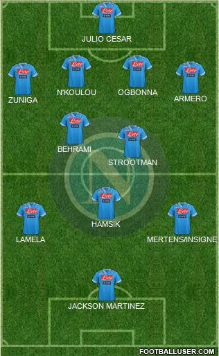 Napoli Formation 2013