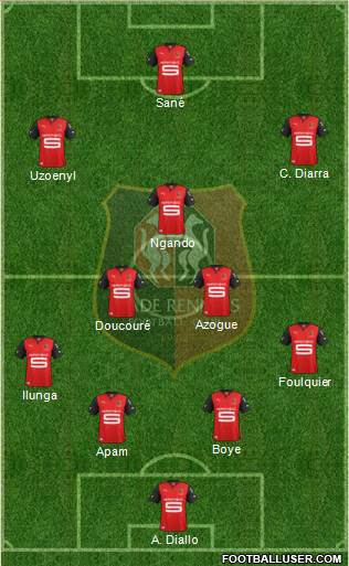 Stade Rennais Football Club Formation 2013