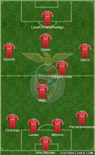 Sport Lisboa e Benfica - SAD Formation 2013