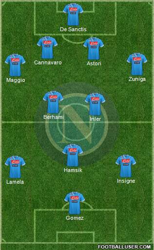 Napoli Formation 2013
