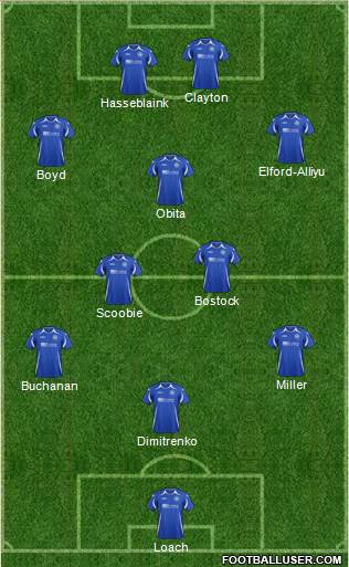 St. Johnstone Formation 2013