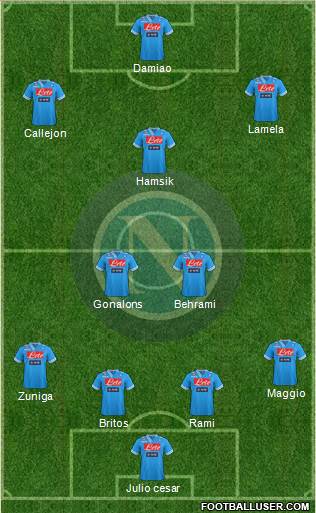 Napoli Formation 2013