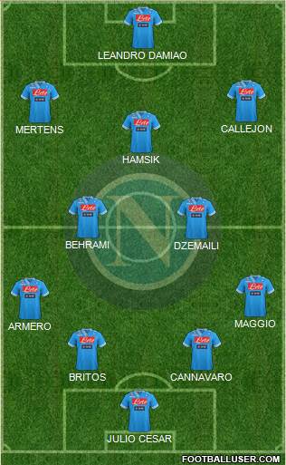 Napoli Formation 2013