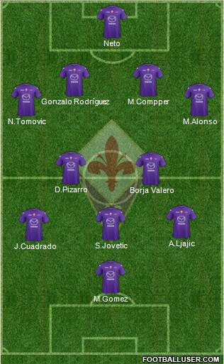 Fiorentina Formation 2013